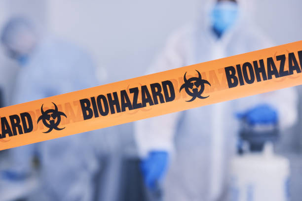 Professional Infectious Disease Decontamination technician working in Babylon, NY